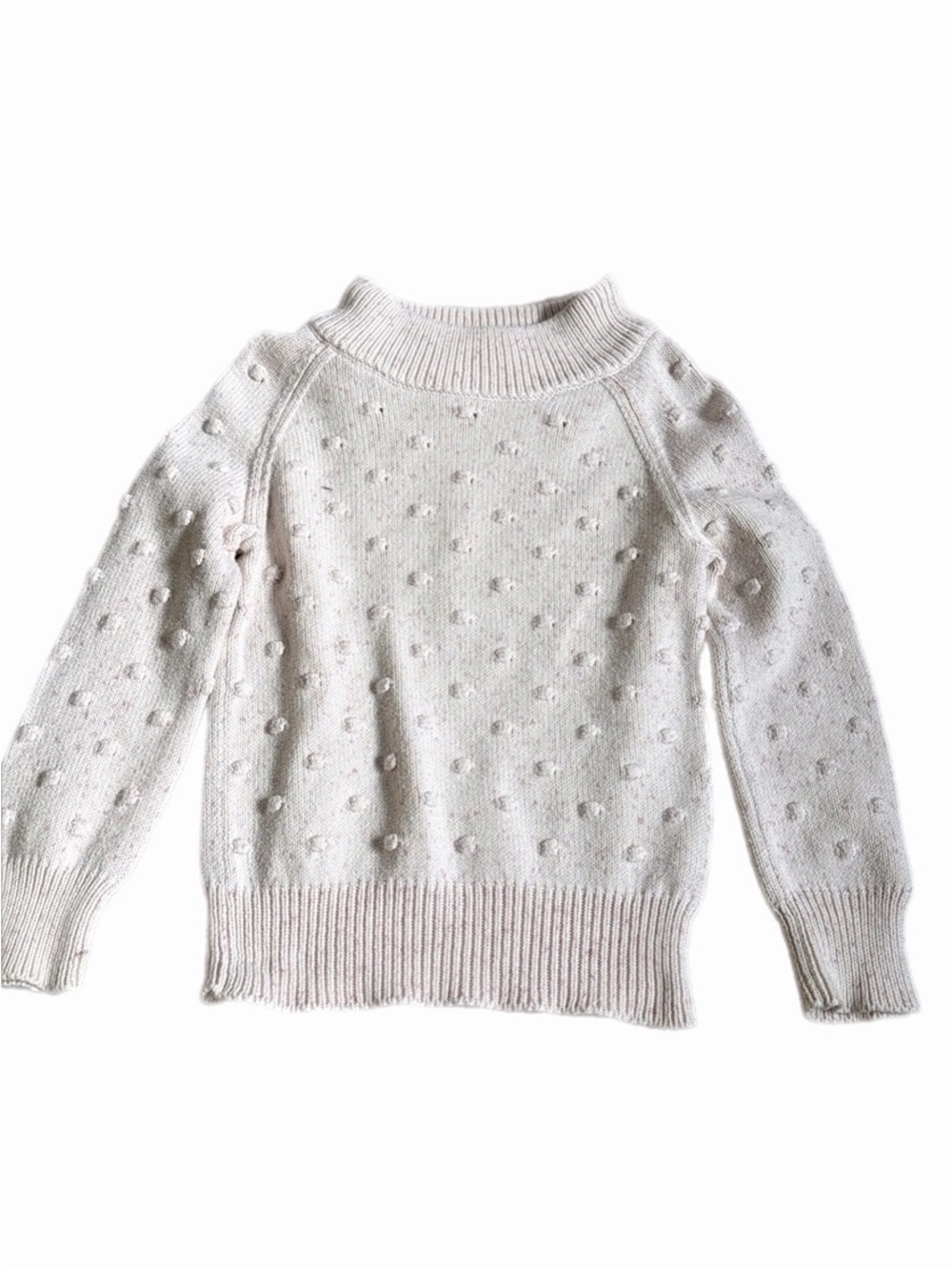 Jamie Kay Cream Pom-Pom Knit Sweater